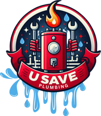 U Save Plumbing logo